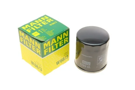 Фільтр масляний для MANN W 68/3 фото товару