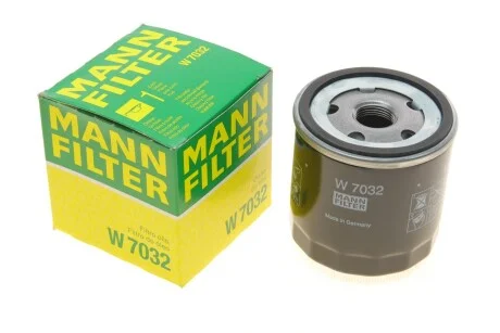 Фільтр масляний для MANN W7032 фото товару