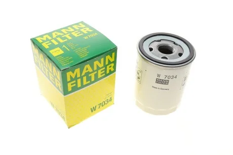 Фільтр масляний для Ford MANN W 7034 фото товару