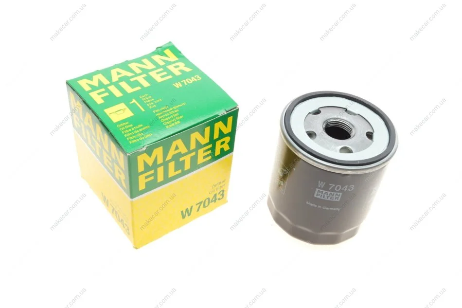 <strong>Фільтр масляний MANN W 7043 (фото 1)</strong>