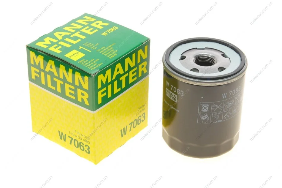 <strong>Фільтр масляний MANN W 7063 (фото 1)</strong>