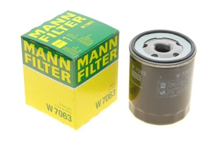 Фільтр масляний для MANN W 7063 фото товару