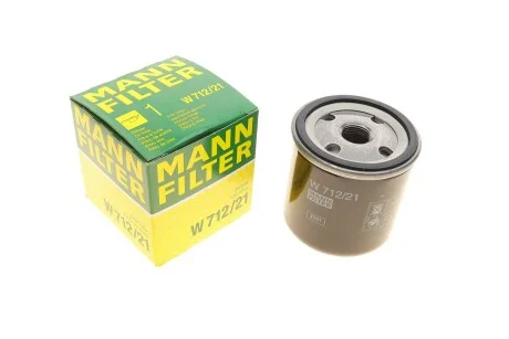 Фільтр масляний для MANN W712/21 фото товару