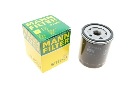 Фільтр масляний для MANN W 712/54 фото товару