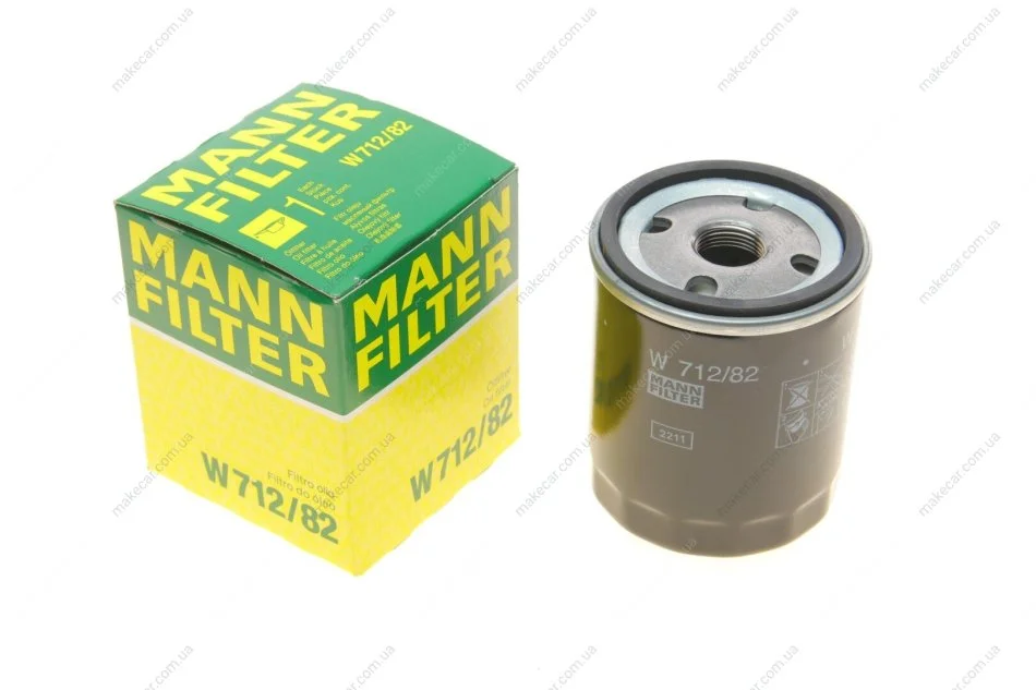 <strong>Фільтр масляний MANN W712/82 (фото 1)</strong>
