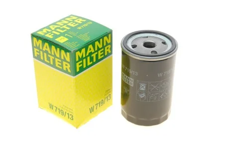 Фільтр масляний для MANN W 719/13 фото товару