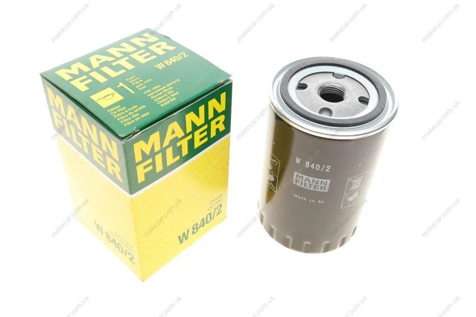<strong>Фільтр масляний MANN W 840/2 (фото 1)</strong>