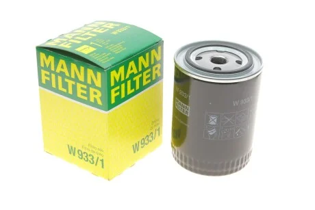 Фільтр масляний для Nissan MANN W 933/1 фото товару
