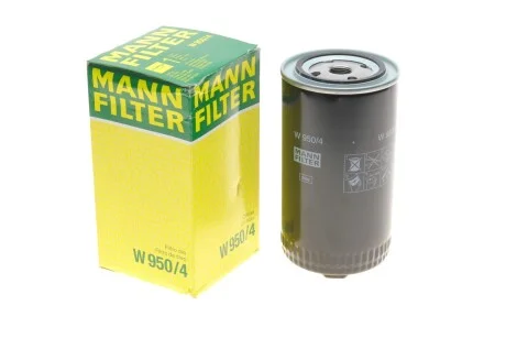 Фільтр оливний для Audi, Volkswagen, Seat MANN W 950/4 фото товару