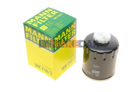 Фильтр топливный MANN WK718/2 (фото 1)