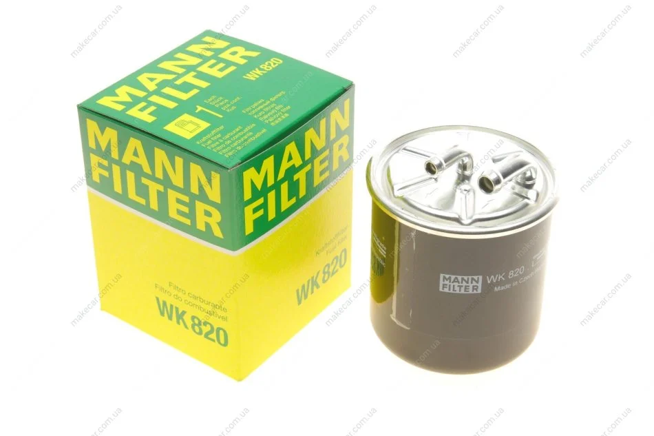 <strong>Паливний фільтр MANN WK 820 (фото 1)</strong>