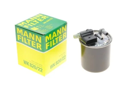 Паливний фільтр для MANN WK 820/22 фото товару