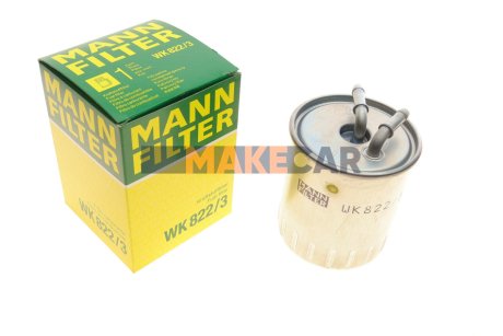 Фильтр топливный E/S/G/M CDI OM628 00> -FILTER MANN WK 822/3