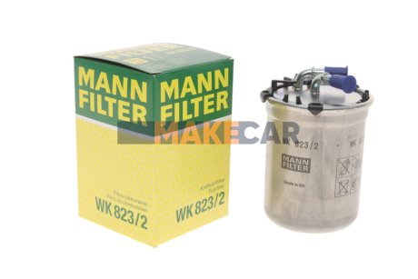 Фильтр топливный MANN WK823/2 (фото 1)