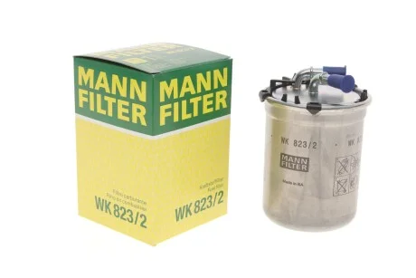 Паливний фільтр для MANN WK823/2 фото товару