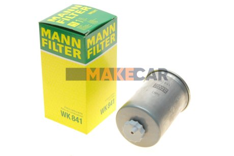 Фильтр топливный Caddy II 1.9TDI/SDI /Polo II/Felicia -FILTER MANN WK 841 (фото 1)