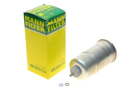Паливний фільтр для MANN WK 853/3X фото товару