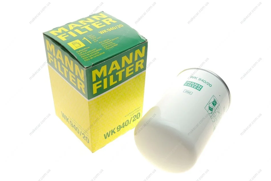 <strong>Фільтр паливний низького тиску RVI Magnum, Midlum, Premium, Kerax MANN WK 940/20 (фото 1)</strong>