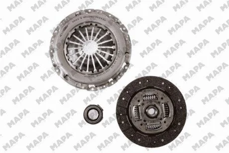 MAPA VW К-кт сцепления Audi A3,Seat,Skoda Fabia,Octavia,Roomster,Golf III,IV,Polo 1.6TDI/1.9TDI,1.8T 96- для Mapa 000228300 фото товара