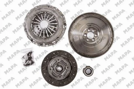 MAPA VW К-кт сцепления с маховиком Audi A1,3,Skoda Fabia,Octavia,Golf III,IV,Passat Polo 1.6/1.9TDI 96- для Volkswagen, Audi, Seat, Skoda Mapa 000228320 фото товару