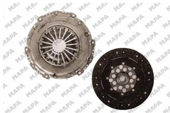 <strong>MAPA OPEL К-кт сцепления (без выжимного подш.) Astra G,Vectra C,Zafira 2.0/2.2 99- Mapa 004228509 (фото 1)</strong>