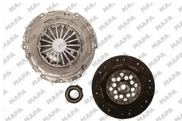 <strong>MAPA VW К-кт сцепления (228мм) Audi A3,Seat,Skoda Octavia,SuperB,Caddy III,Golf V,VI,Passat,Touran 1.6/2.0TDI 03- Mapa 005228400 (фото 1)</strong>
