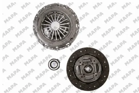 MAPA VW К-кт сцепления Audi A3,Golf V,Passat,Skoda Octavia,Touran,Seat 1.9TDI/2.0FSI 03- для Seat, Volkswagen, Audi, Skoda Mapa 006228500 фото товару