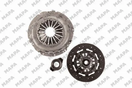 MAPA NISSAN К-кт сцепления Primera 2.2Di 02-,X-Trail 2.0/2.5 01- 240mm 21.8x25.7 24 зуб. для Nissan Mapa 010240400 фото товару