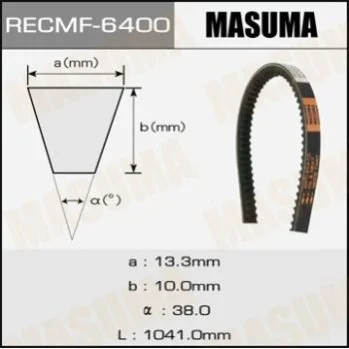 <strong>Ремінь клиновий MASUMA 6400 (фото 1)</strong>