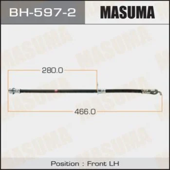 <strong>Шланг гальмівний MASUMA BH5972 (фото 1)</strong>