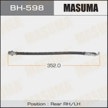 <strong>Шланг гальмівний MASUMA BH598 (фото 1)</strong>