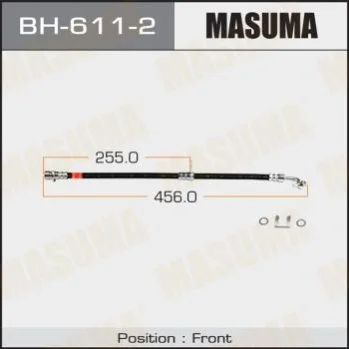 <strong>Шланг гальмівний MASUMA BH6112 (фото 1)</strong>