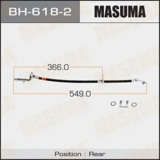 Шланг гальмівний для MASUMA BH6182 фото товару