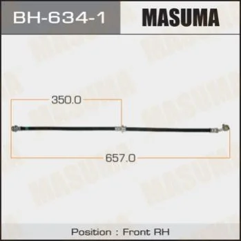 <strong>Шланг гальмівний MASUMA BH6341 (фото 1)</strong>