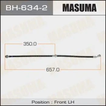 <strong>Шланг гальмівний MASUMA BH6342 (фото 1)</strong>