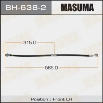 Шланг гальмівний для MASUMA BH6382 фото товару
