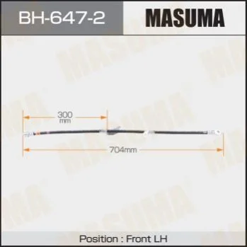 <strong>Шланг гальмівний MASUMA BH6472 (фото 1)</strong>