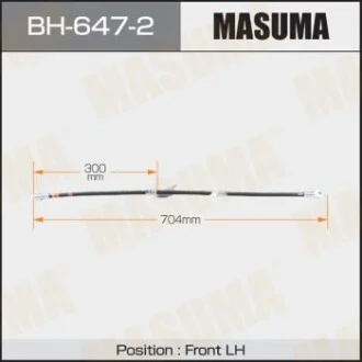 Шланг гальмівний для MASUMA BH6472 фото товару