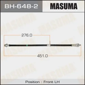 Шланг гальмівний для MASUMA BH6482 фото товару