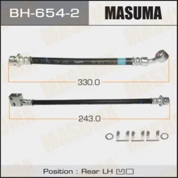 <strong>Шланг гальмівний MASUMA BH6542 (фото 1)</strong>