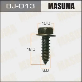 <strong>Саморіз 6x18мм (комплект 10шт)) Mitsubishi Masuma MASUMA BJ013 (фото 1)</strong>