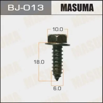 Саморіз 6x18мм (комплект 10шт)) Mitsubishi Masuma для MASUMA BJ013 фото товару