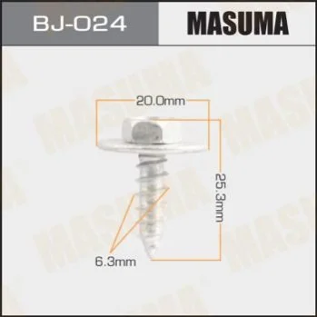 <strong>Саморіз 6.3x25.3мм (комплект 10шт)) Toyota Masuma MASUMA BJ024 (фото 1)</strong>