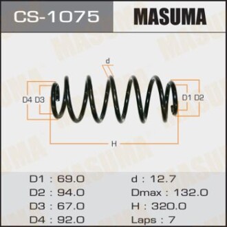 Пружина MASUMA CS1075 фото товара