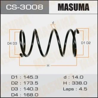 Пружина для MASUMA CS3008 фото товару