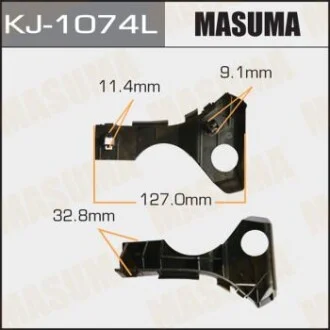 Кронштейн переднього бампера лівий Toyota Corolla (02-07) Masuma для MASUMA KJ1074L фото товару