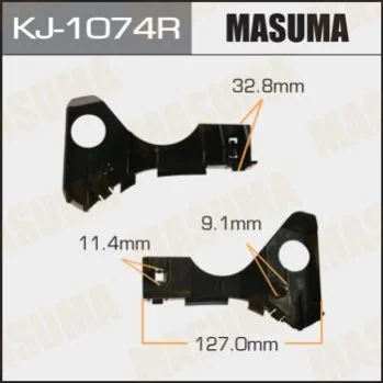 <strong>Кронштейн переднього бампера правий Toyota Corolla (02-07) Masuma MASUMA KJ1074R (фото 1)</strong>