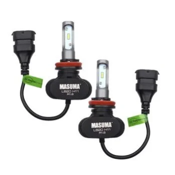 <strong>Лампа світлодіодна LED H11 6000K 4000Lm PGJ19-2, Комплект 2шт MASUMA L620 (фото 1)</strong>