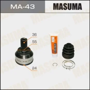 <strong>ШРУС наружный Mazda 3 (03-06) (нар 36/вн 24) MASUMA MA43 (фото 1)</strong>