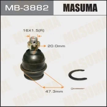 <strong>Опора шаровая MASUMA MB3882 (фото 1)</strong>